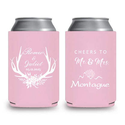 Custom Dog Drawing Can Coolers