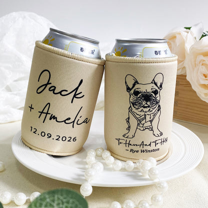 Custom Drawing Can Coolers