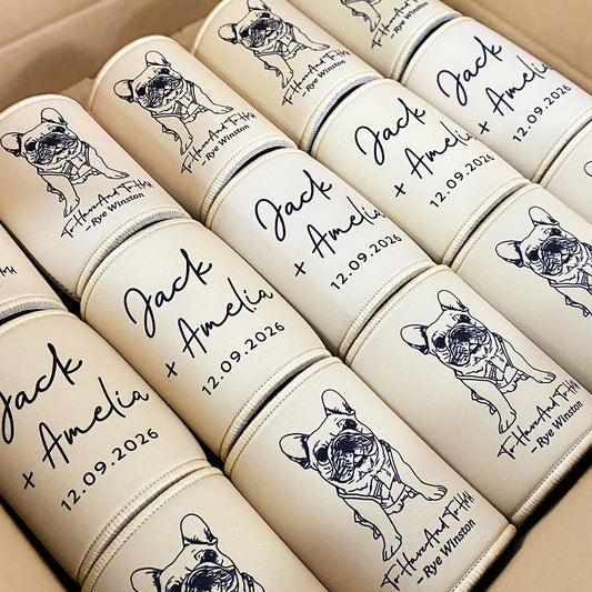 Custom Drawing Can Coolers